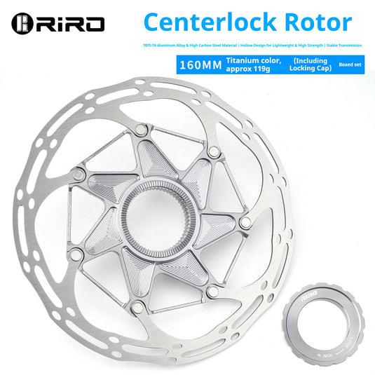 Riro DBR41 Disc Brake CNC Ice Rotor Center Lock