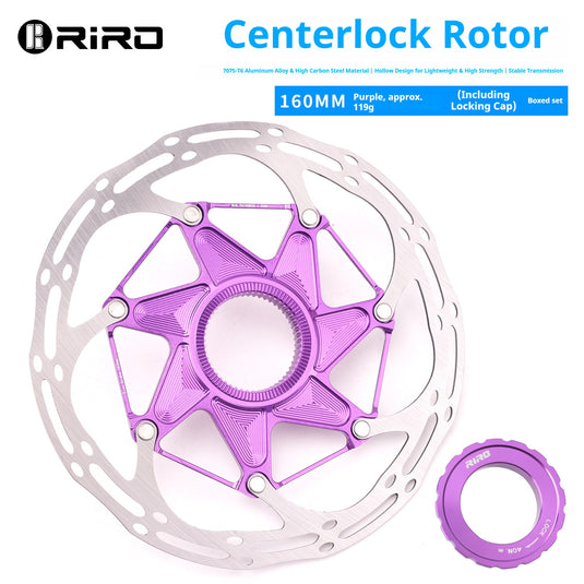Riro DBR41 Disc Brake CNC Ice Rotor Center Lock