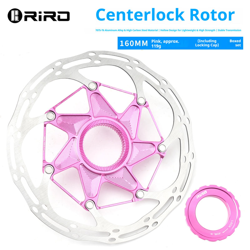 Load image into Gallery viewer, Riro DBR41 Disc Brake CNC Ice Rotor Center Lock
