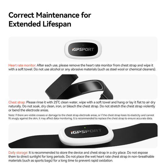 iGPSPORT HR50 Heart Rate Monitor