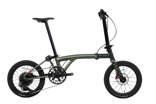 JAVA NEO 12Speed E-shifter 16 Inch Triple-fold Carbon Folding Bike