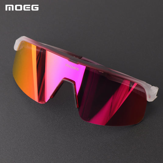 MOEG Cycling Semi-rimless Sunglasses MO916C