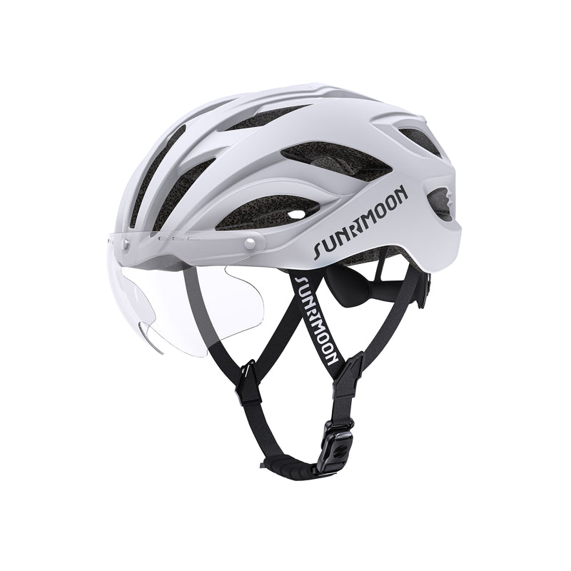 Load image into Gallery viewer, Sunrimoon Cycling Helmet with Photochromic Sunglasses WT079
