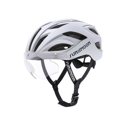 Sunrimoon Cycling Helmet with Photochromic Sunglasses WT079