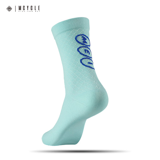 MCYCLE Unisex High-Elastic Athletic Knitted Cycling Socks - MP059 Dopamine Series