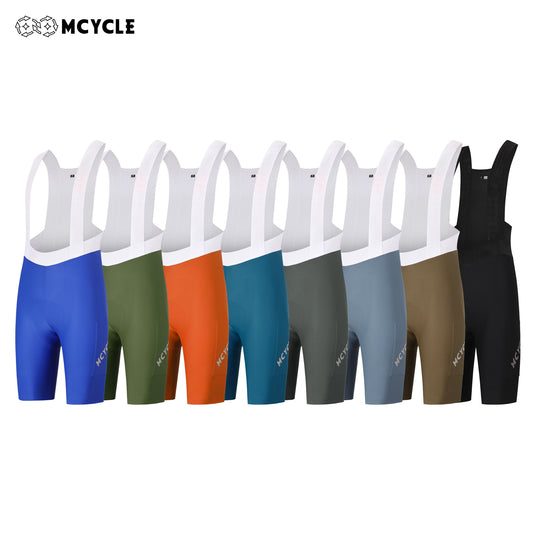 Mcycle Men's High‑Compression Road Cycling Bib Shorts MK109