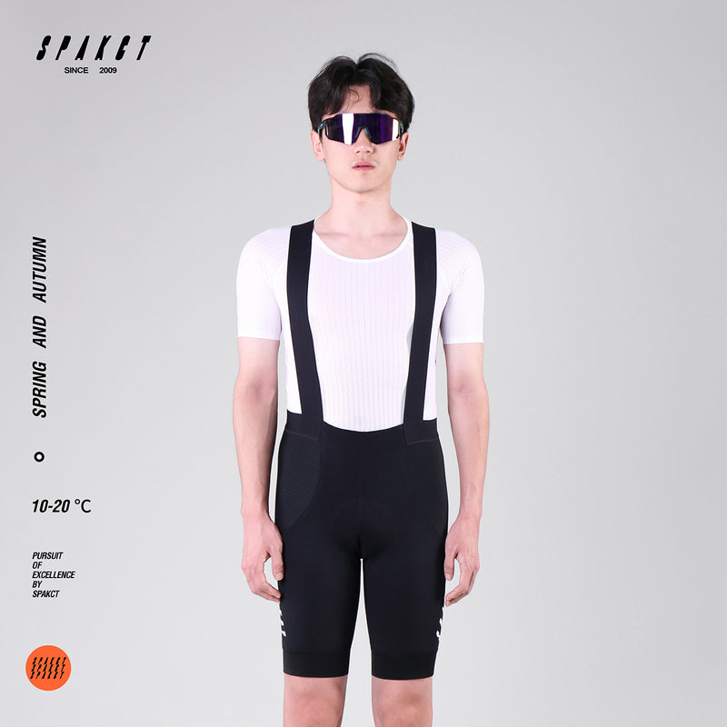 Load image into Gallery viewer, Spakct Spring/Autumn Men's Fleece-lined Cycling Bib Shorts  10-20℃ YC212010
