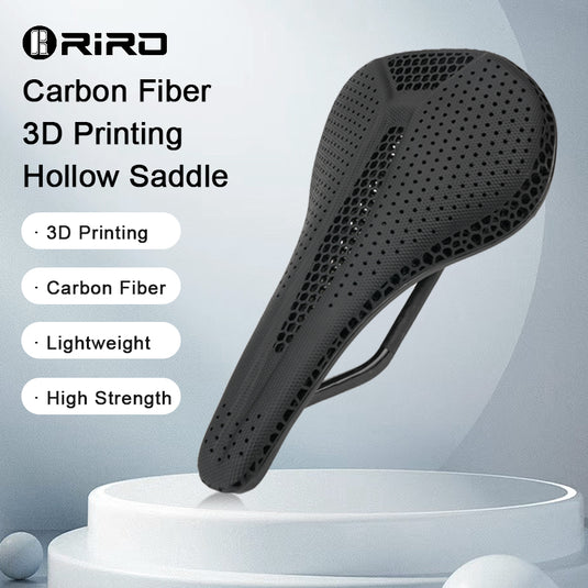 Riro Carbon Fiber Saddle 3D Printing Cycling Seat X18