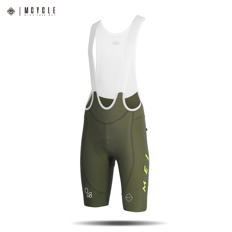 Load image into Gallery viewer, Mcycle Men's Cycling Bib Shorts with High-Perf Elastic Interface Pads MK102
