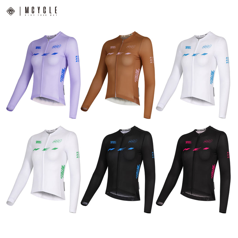 Load image into Gallery viewer, Mcycle Women's Pro Long Sleeve Cycling Jersey MY360W
