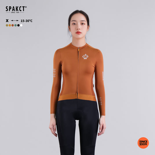 Spackt X Series Women's Long-Sleeved Cycling Jersey YB221066