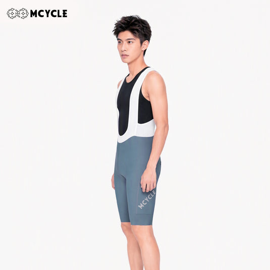 Mcycle Men's High‑Compression Road Cycling Bib Shorts MK109