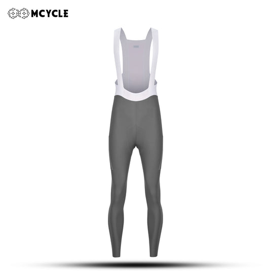 MCYCLE Men's Long Cycling Bib Tights with Side Pockets MK113
