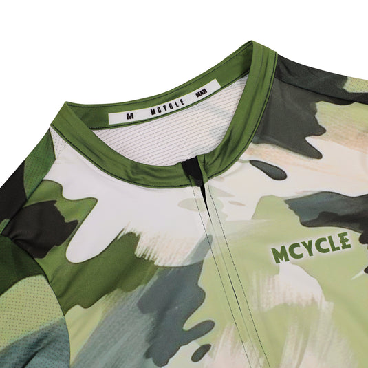 MCYCLE Men's Pro Short Sleeve Cycling Jersey  Camouflage MY409