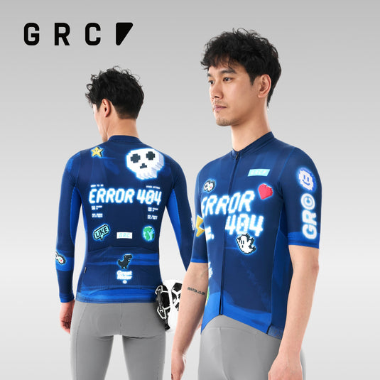 GRC Unisex Game Rider ERROR Short Sleeve Cycling Jersey 1457