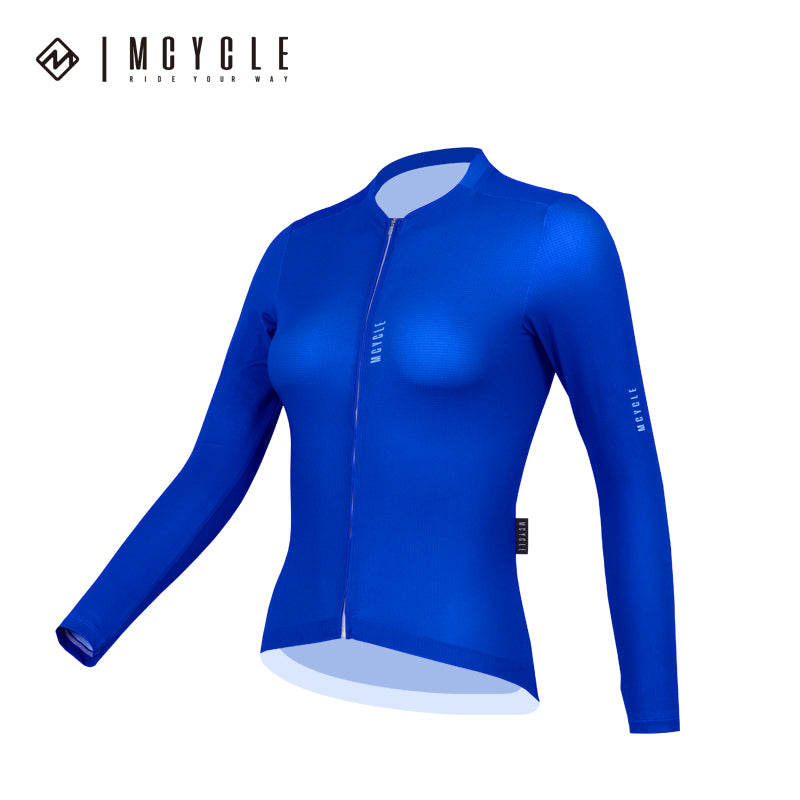 Load image into Gallery viewer, Mcycle Women&#39;s Cycling Jersey Long Sleeve MY094
