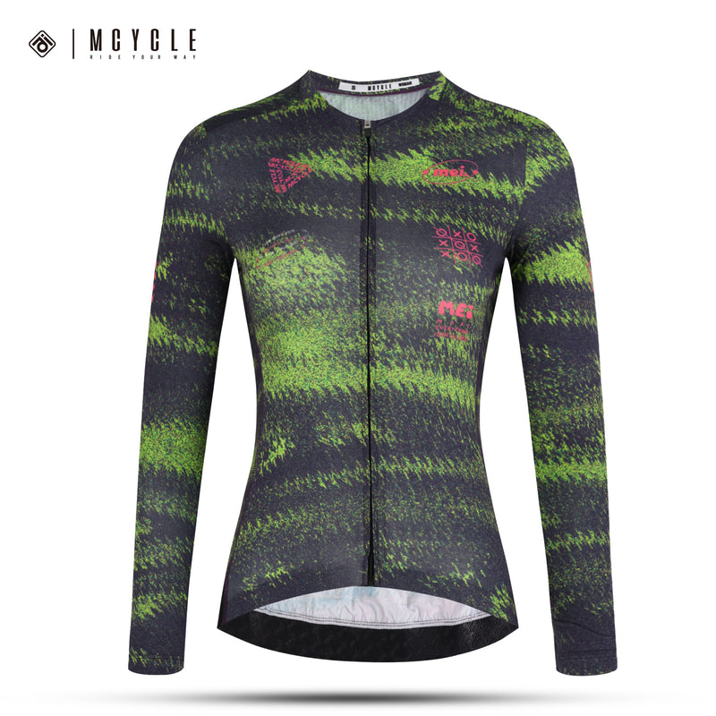 Load image into Gallery viewer, Mcycle Women's Pro Long Sleeve Cycling Jersey MY337W
