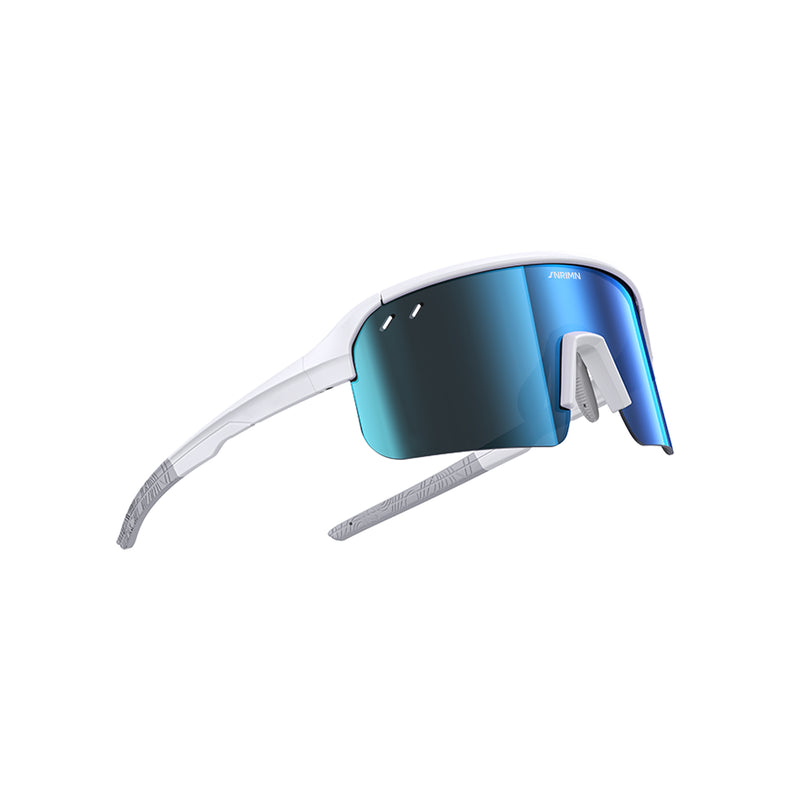 Load image into Gallery viewer, SUNRIMOON Twilight Half‑Rimmed Cycling Sunglasses Lenses By ZEISS, Photochromic, Interchangeable Sports Glasses for Cycling Running Outdoo JN2501B
