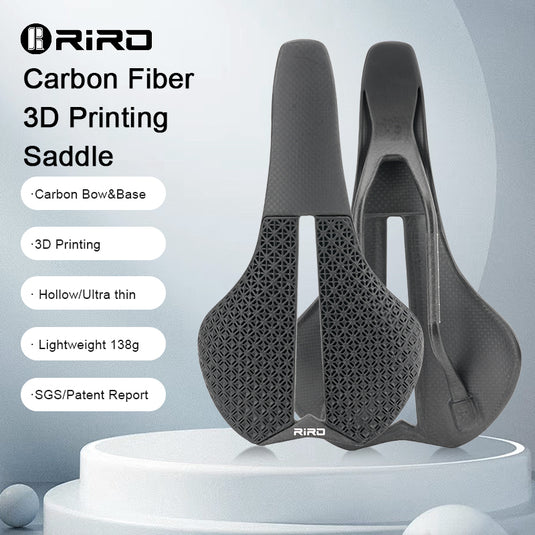 Riro X17 Carbon Fiber Saddle 3D Printing Cycling Seat