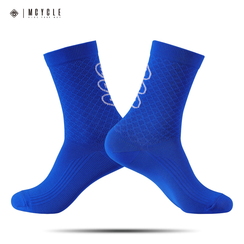 Load image into Gallery viewer, MCYCLE Unisex High-Elastic Athletic Knitted Cycling Socks - MP059 Dopamine Series
