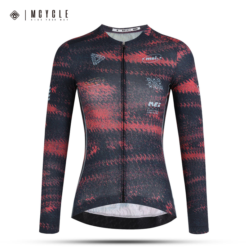 Load image into Gallery viewer, Mcycle Women's Pro Long Sleeve Cycling Jersey MY337W

