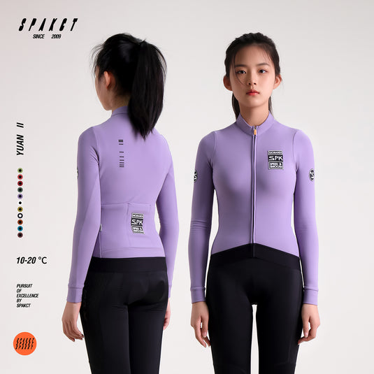 Spakct Far II Women's Fleece Long-sleeve Cycling Jacket 10-20℃ YB222017