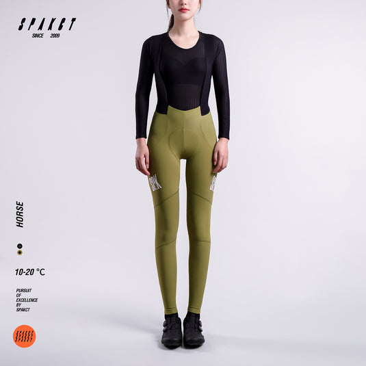 Spakct Junma Women's Fleece-lined Cycling Bib Tights  10-20℃ YC222011