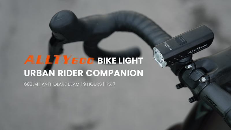 Load image into Gallery viewer, MagicShine Allty 600 Bicycle Front Light + Seemee30 Tail Light Combo
