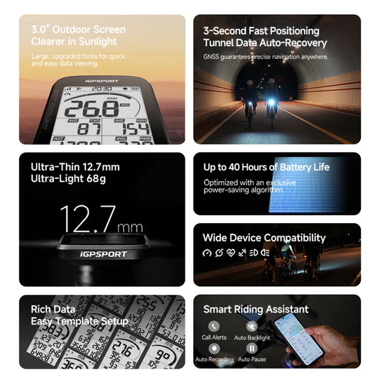 iGPSPORT BSC100MAX GPS Cycling Computer