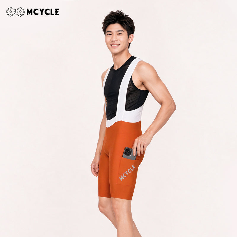 Load image into Gallery viewer, Mcycle Men's High‑Compression Road Cycling Bib Shorts MK109
