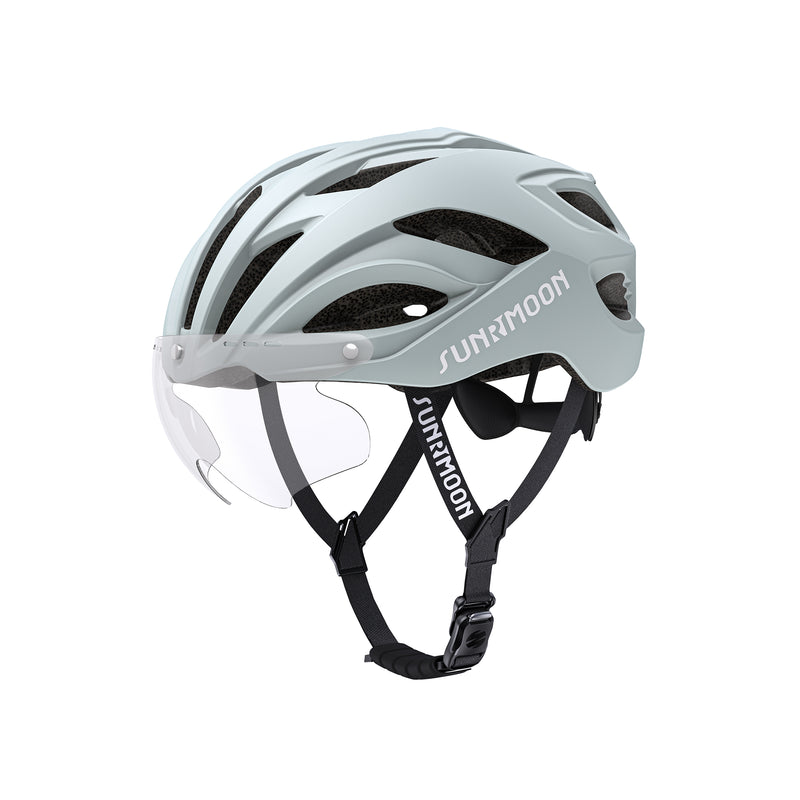 Load image into Gallery viewer, Sunrimoon Cycling Helmet with Photochromic Sunglasses WT079
