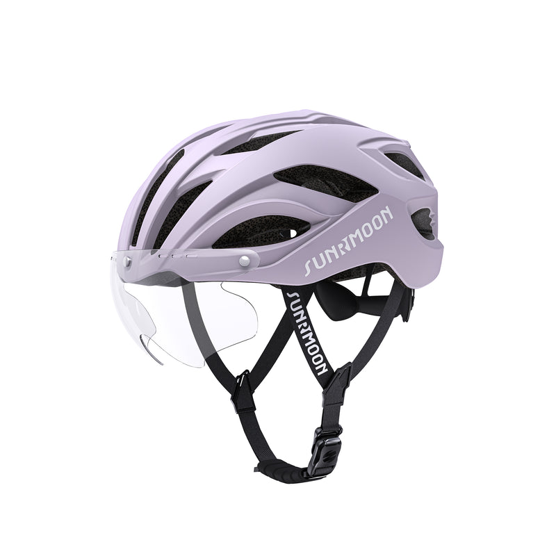 Load image into Gallery viewer, Sunrimoon Cycling Helmet with Photochromic Sunglasses WT079
