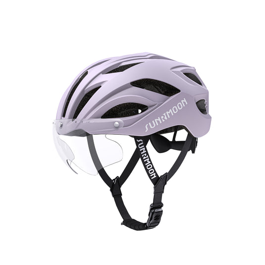 Sunrimoon Cycling Helmet with Photochromic Sunglasses WT079