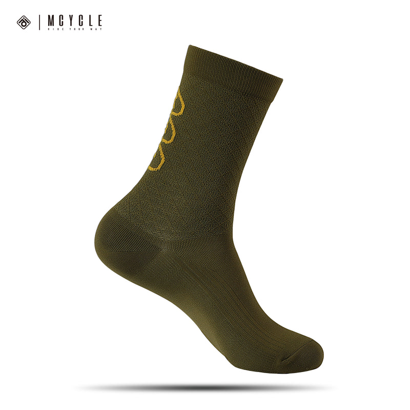 Load image into Gallery viewer, MCYCLE Unisex High-Elastic Athletic Knitted Cycling Socks - MP059 Dopamine Series
