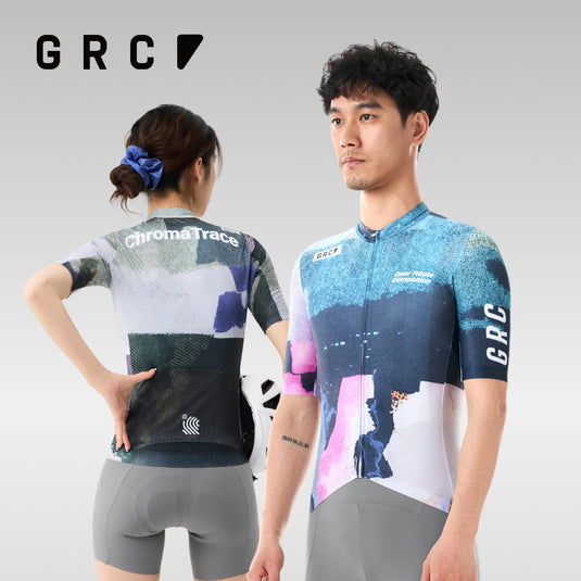 GRC Unisex Chroma Trace Technical Aero Cycling Jersey 1454