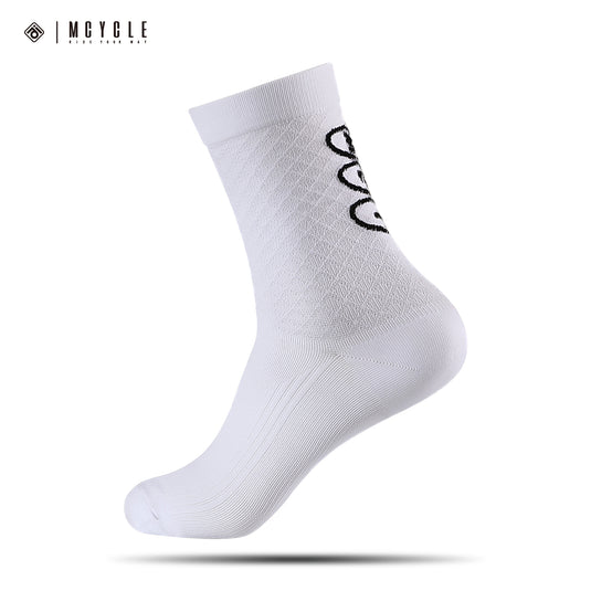 MCYCLE Unisex High-Elastic Athletic Knitted Cycling Socks - MP059 Dopamine Series