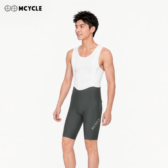 Mcycle Men's High‑Compression Road Cycling Bib Shorts MK109