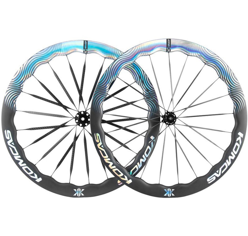 Load image into Gallery viewer, KOMCAS EVO MAX Undulating Road Bike Carbon Wheel
