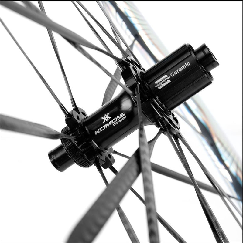 Load image into Gallery viewer, KOMCAS EVO MAX Undulating Road Bike Carbon Wheel
