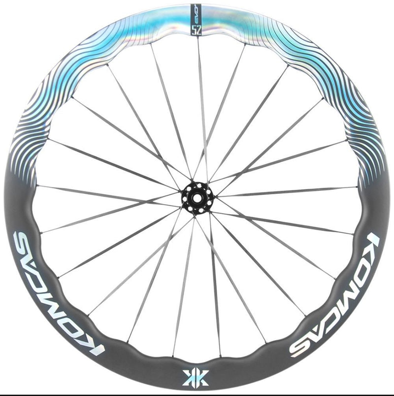 Load image into Gallery viewer, KOMCAS EVO MAX Undulating Road Bike Carbon Wheel
