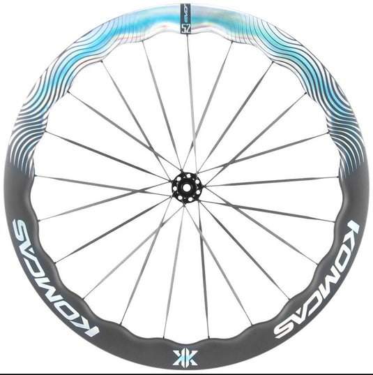 KOMCAS EVO MAX Undulating Road Bike Carbon Wheel