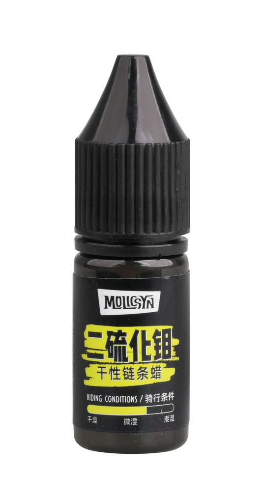MolicSYN Prime MoS₂ Molybdenum Disulfide Dry Chain Lubricant Chain Wax