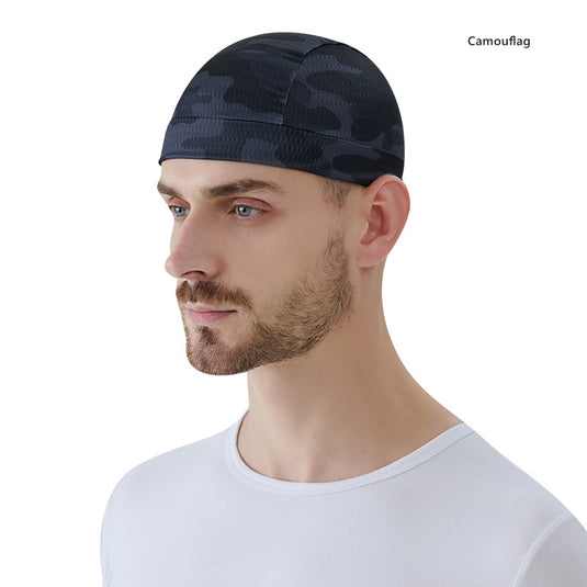 Ice Silk Cycling Skull Cap – Breathable Moisture-Wicking Helmet Liner MZ-S02