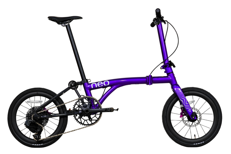 Load image into Gallery viewer, JAVA NEO 12Speed E-shifter 16 Inch Triple-fold Folding Bike

