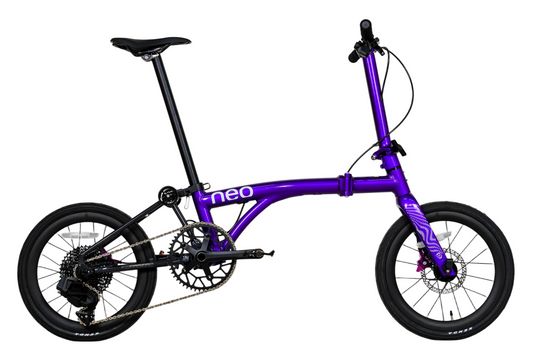 JAVA NEO 12Speed E-shifter 16 Inch Triple-fold Folding Bike
