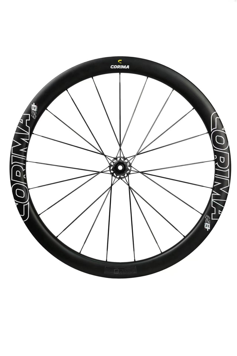 Load image into Gallery viewer, Corima 45E+ Carbon Spoke Wheelset
