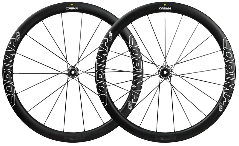 Load image into Gallery viewer, Corima 45E+ Carbon Spoke Wheelset
