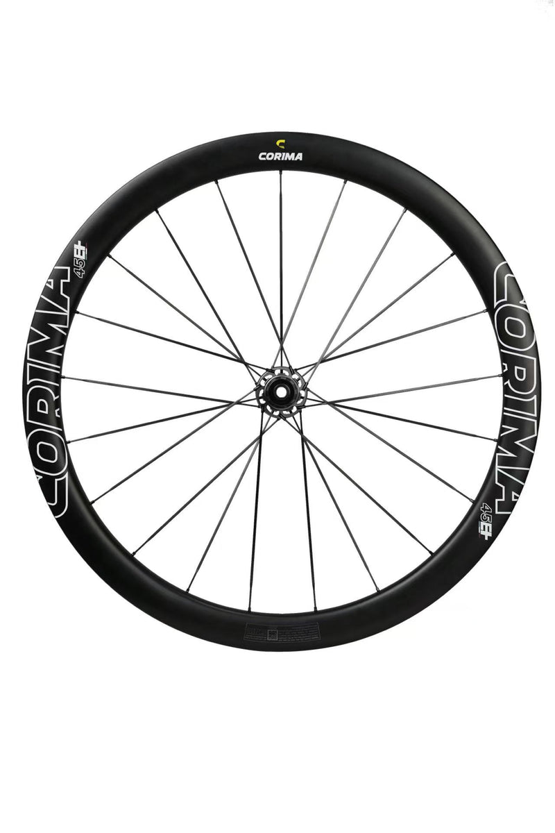 Load image into Gallery viewer, Corima 45E+ Carbon Spoke Wheelset
