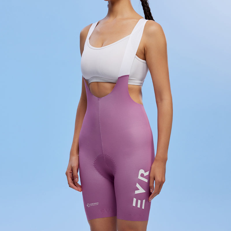 Load image into Gallery viewer, EVR Women’s DISCOVER One-Piece Pro Bib Shorts – 2506 (Powered by Dolomiti®)
