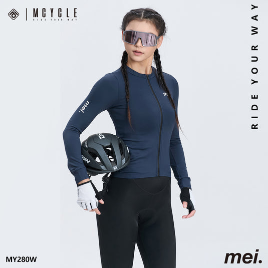 Mcycle Women's Thermal Long Sleeve Jersey 8-18℃ MY253W